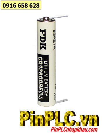 FDK CR12600SE; Pin nuôi nguồn FDK CR12600SE lithium 3v 1450mAh chính hãng _Xuất xứ NHẬT